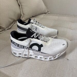 On Cloudmonster running shoes. US 11.5